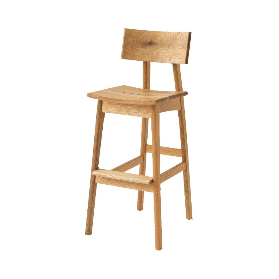 美品　HIDA　飛騨産業　森のことば　オーク無垢材カウンターチェア 　スツール 飛騨家具 HIDA 飛騨産業 Morinokotoba 森のことば カウンター